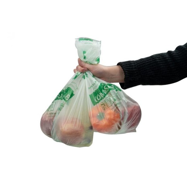 Natur-Tec - Produce Bag - Compact 15 in. x 17 in. 0.6mil, 1200PK NT1075-X-00006 - main